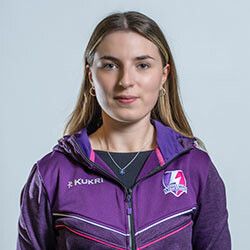 A photograph of Loughborough Sport cyclist Eva Callinan