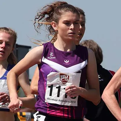 Cari Hughes running