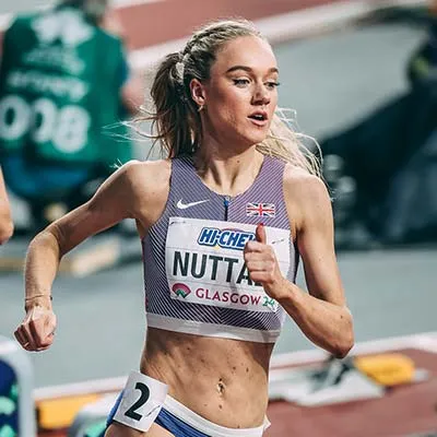 Hannah Nuttall running