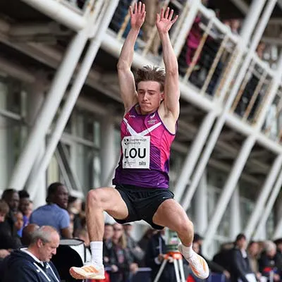 Regan Corrin jumping