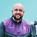 Will Maynard wearing a purple and grey Loughborough sport top