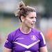 Sarah Hunter wearing purple Loughborough kit