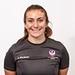 Meg Willoughby wearing a grey Loughborough sport top