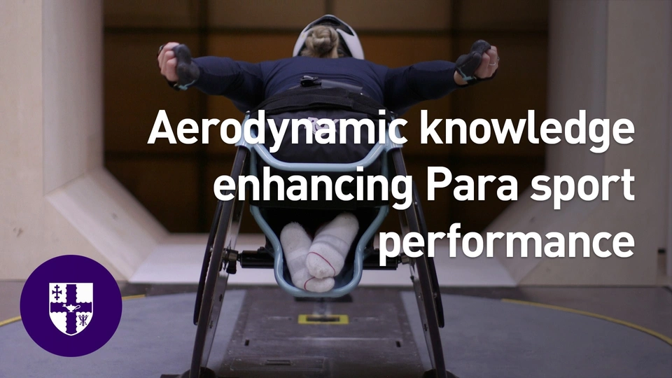 Melanie Woods in the Human-Flow Interactions Wind Tunnel