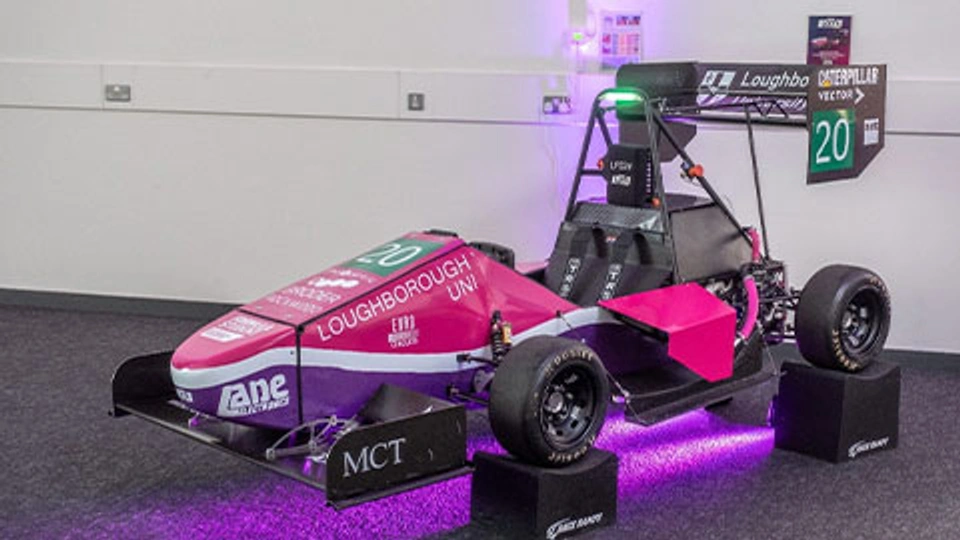 Formula Student 2024 electric car
