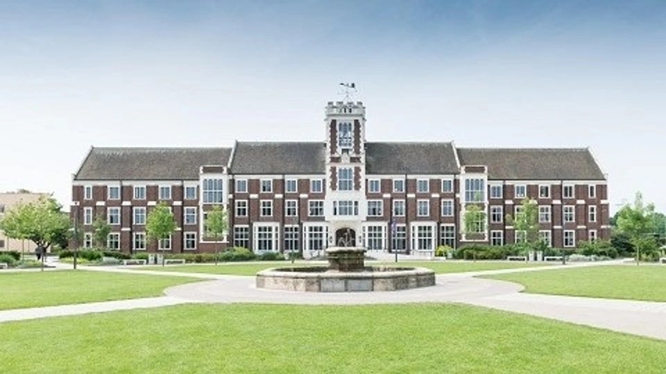 A view of Hazelrigg Building, Loughborough University