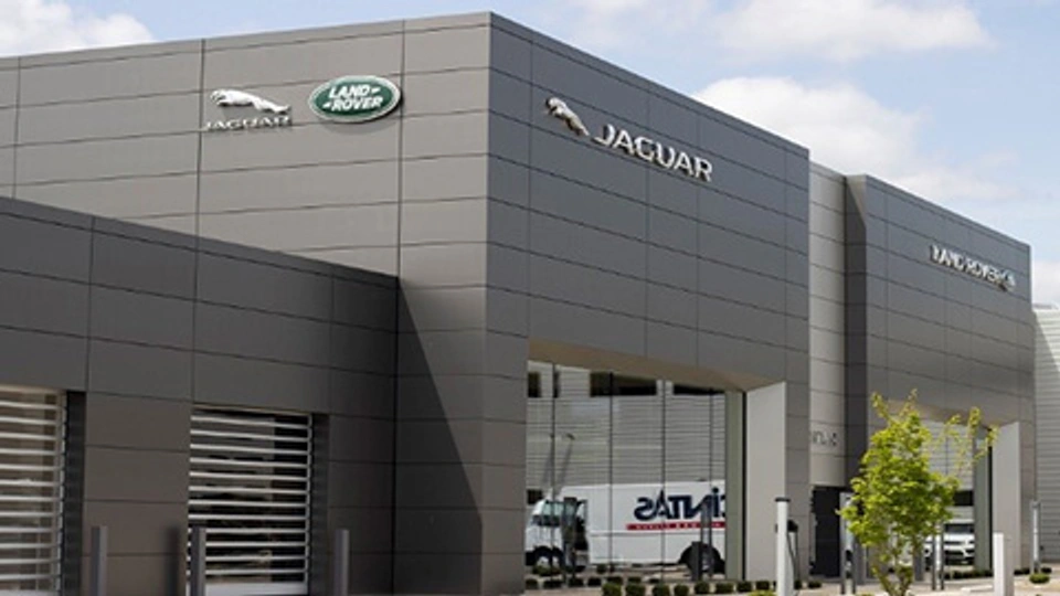 View of a JLR factory
