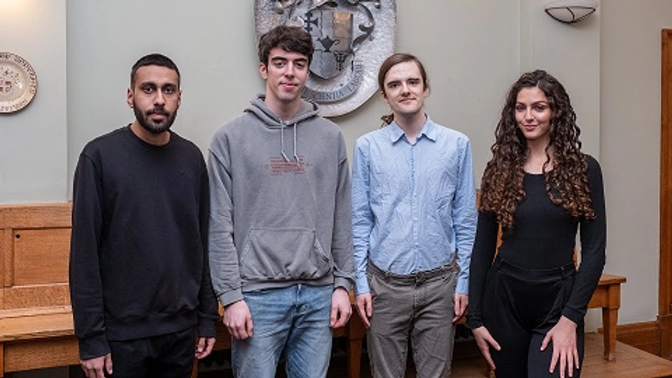 Four finalists from Loughborough in the 9/12 Cyber Challenge
