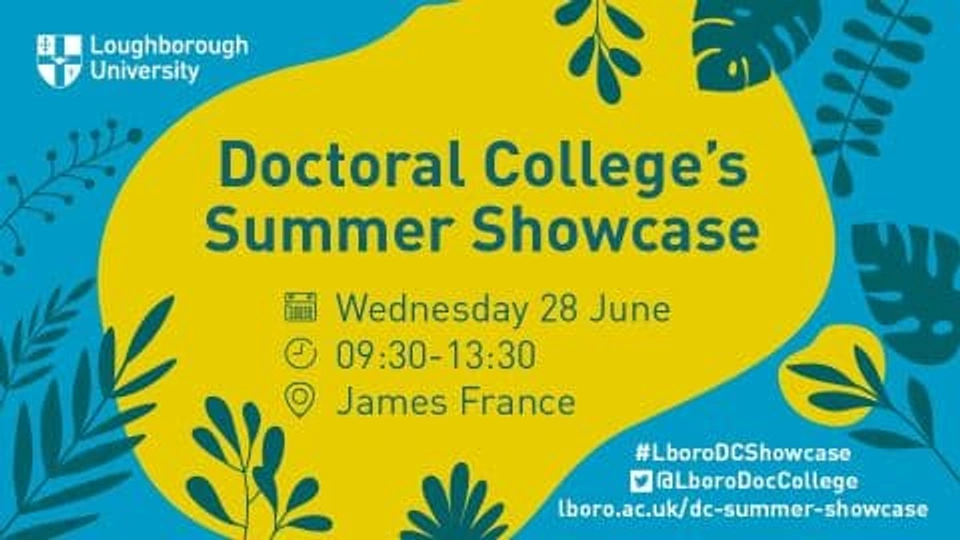 Image of poster for doctoral showcase