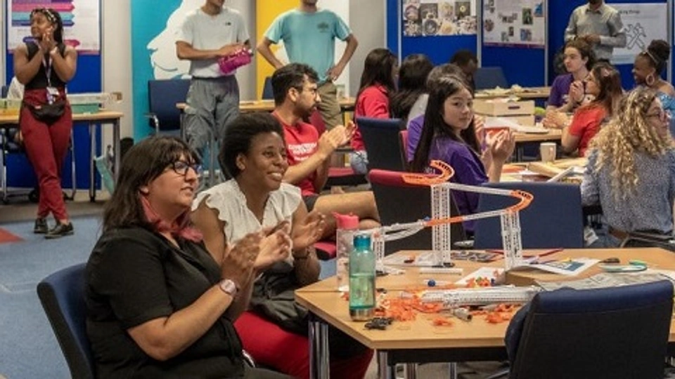 Attendees at an Inclusive Engineering Excellence Hub workshop