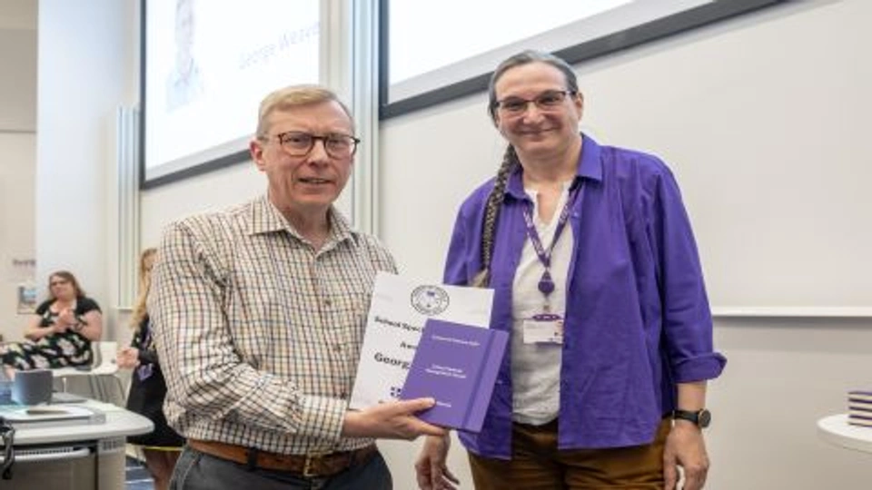 Image of Dean, Claudia and George Weaver