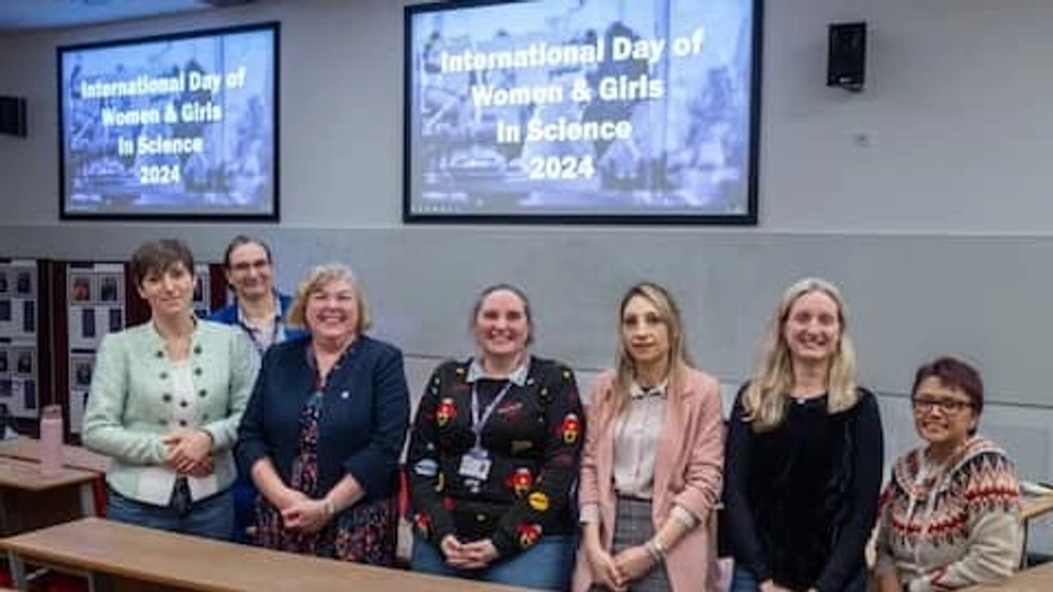 panellists from women and girls in science event