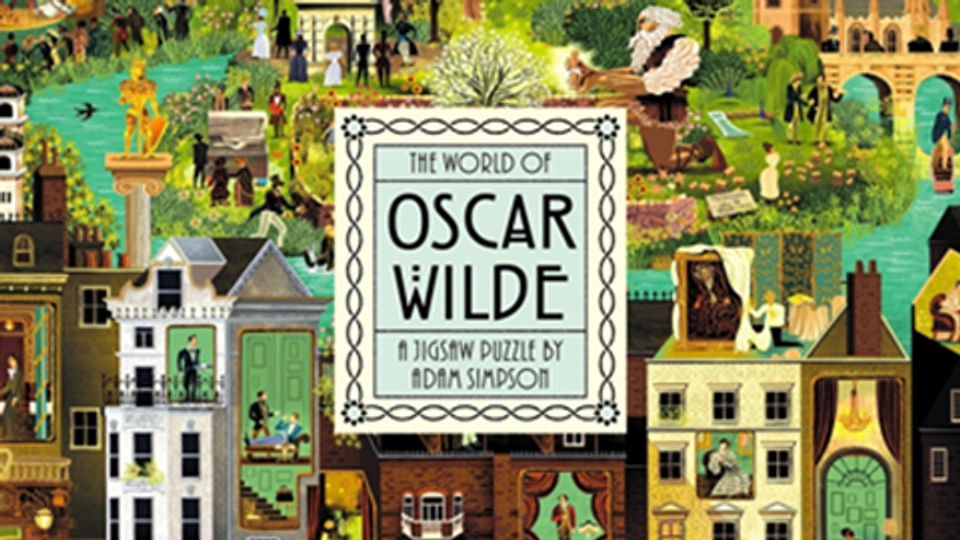 front cover of an oscar wilde jigsaw