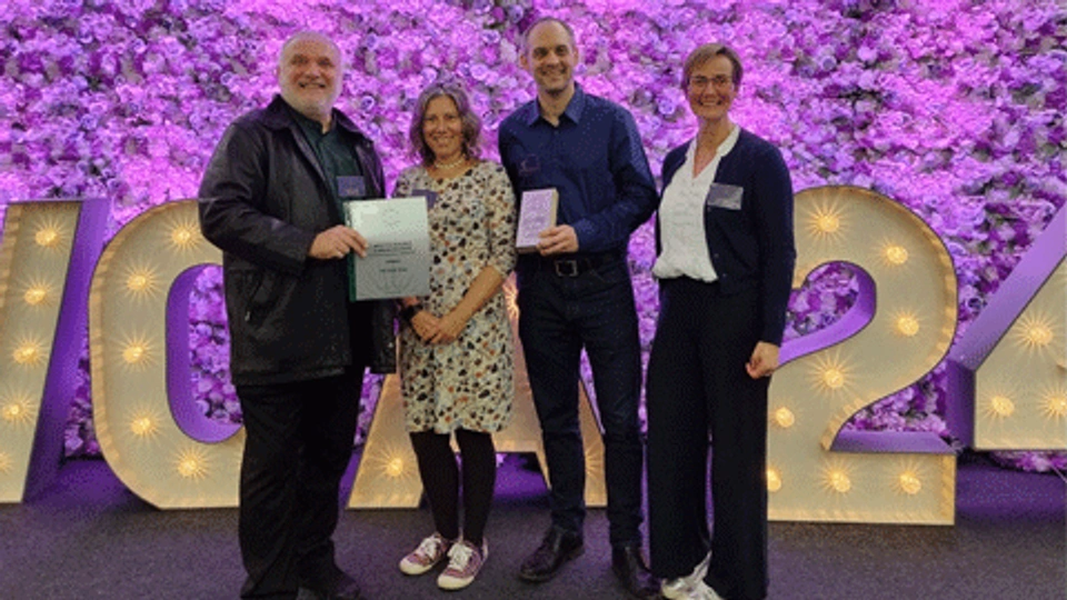 Members of the STEER group at the VC awards