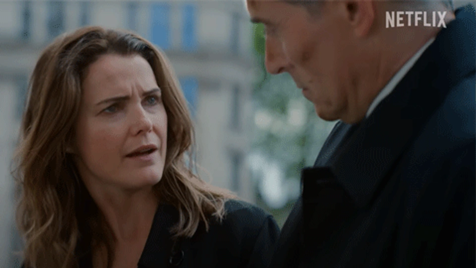 a still image from the tv programme 'The Diplomat'