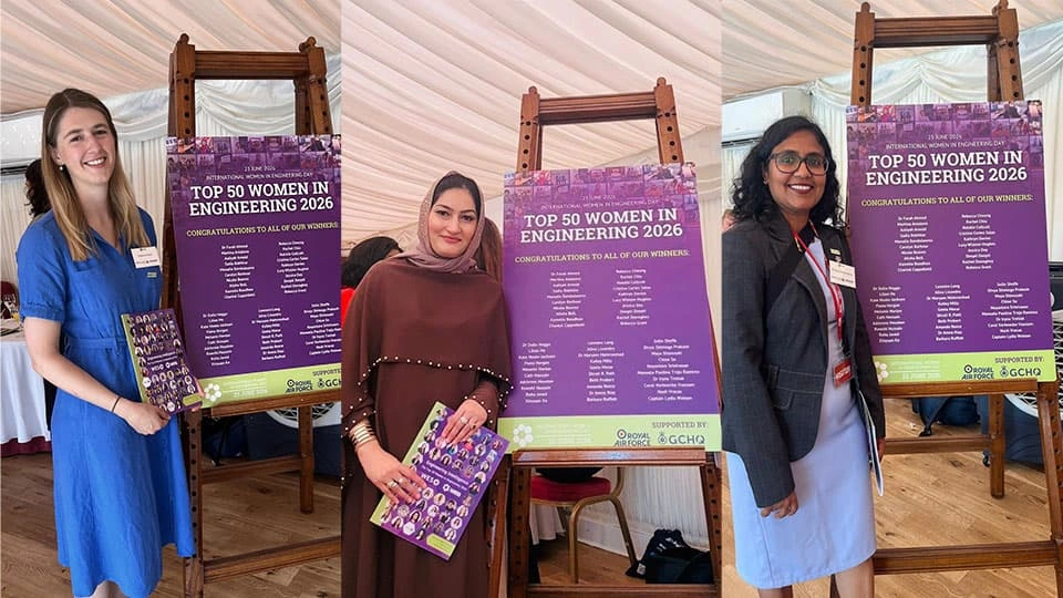 (Left to right) Dr Rebecca Grant, Sadia Bakhtiar and Dr Monalie Bandulasena
