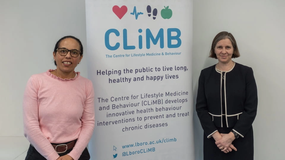 Professor Amanda Daley and Professor Lucy Chappell
