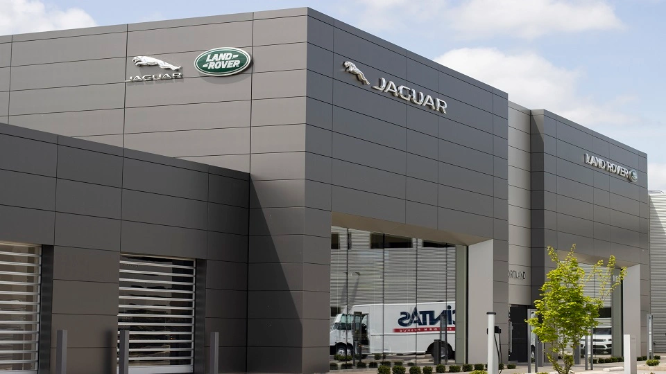 Jaguar Land Rover building