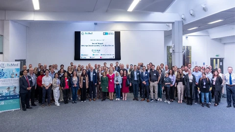 Group of people at a conference