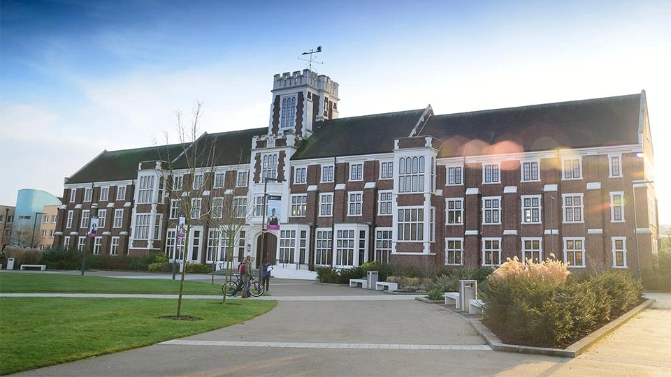 Front of the Hazlerigg building 