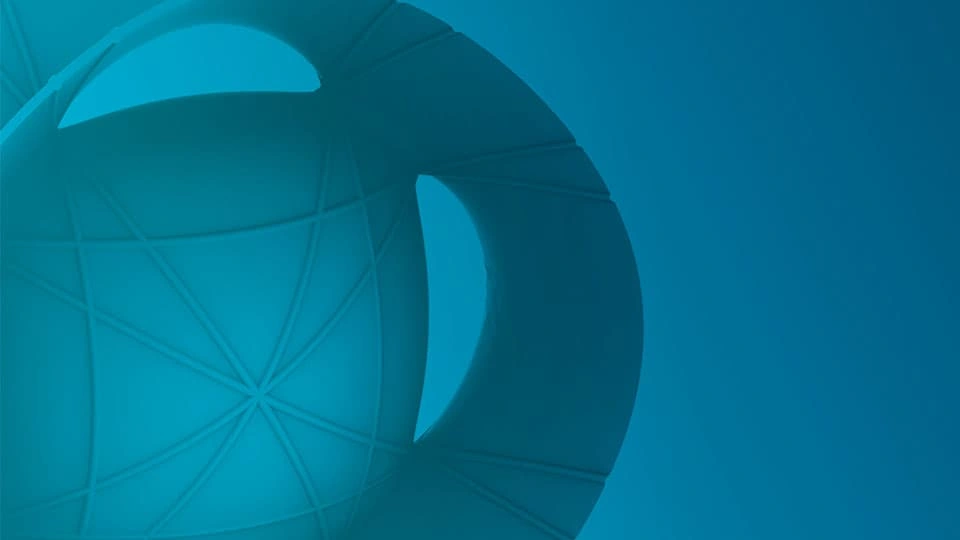 IAS blue abstract logo