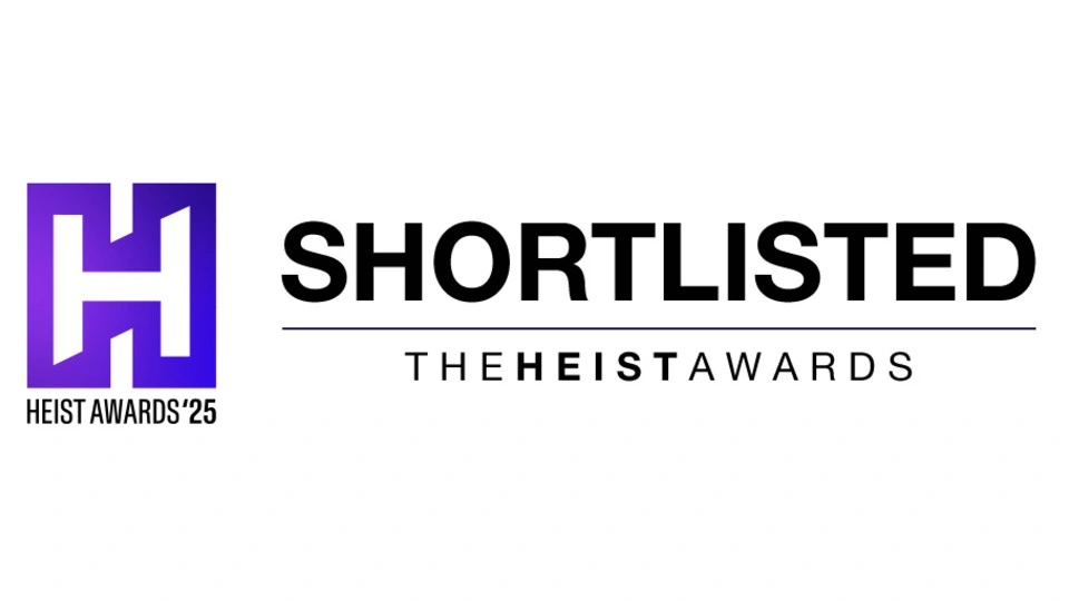 The HEIST Awards shortlisted logo.