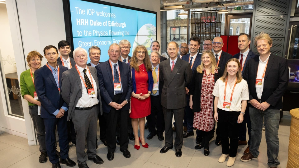 Group of people attending the 'Powering the Green Economy' event