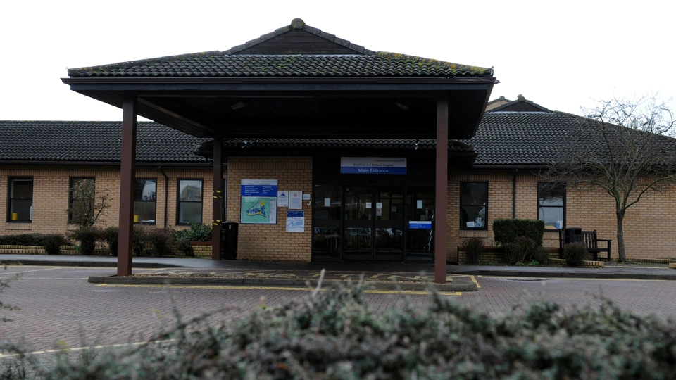 Stamford hospital main entrance