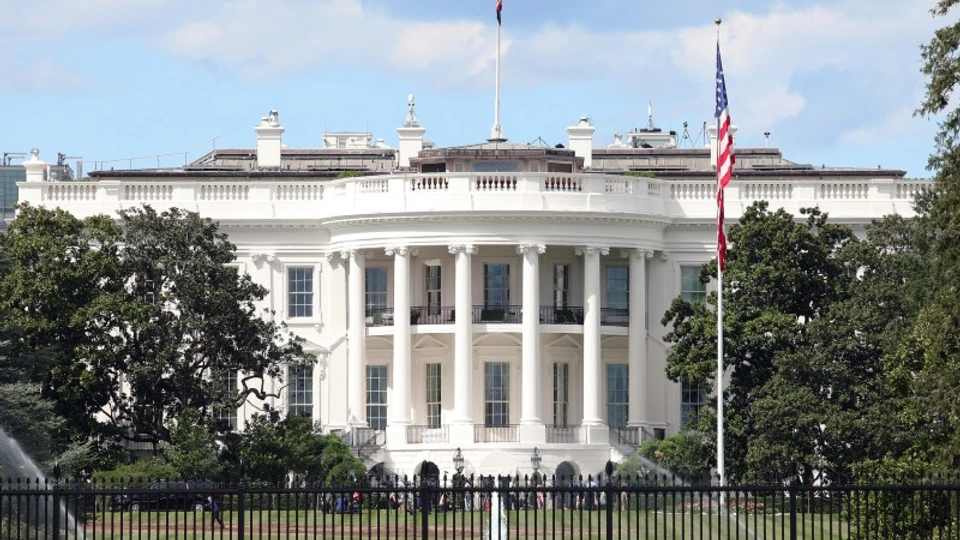 The White House in Washington DC